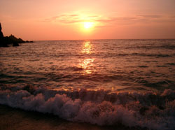 美しい夕焼け