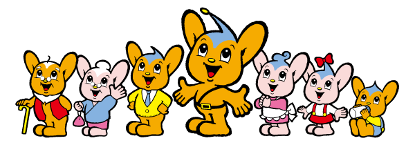 ピーポくんファミリー画像